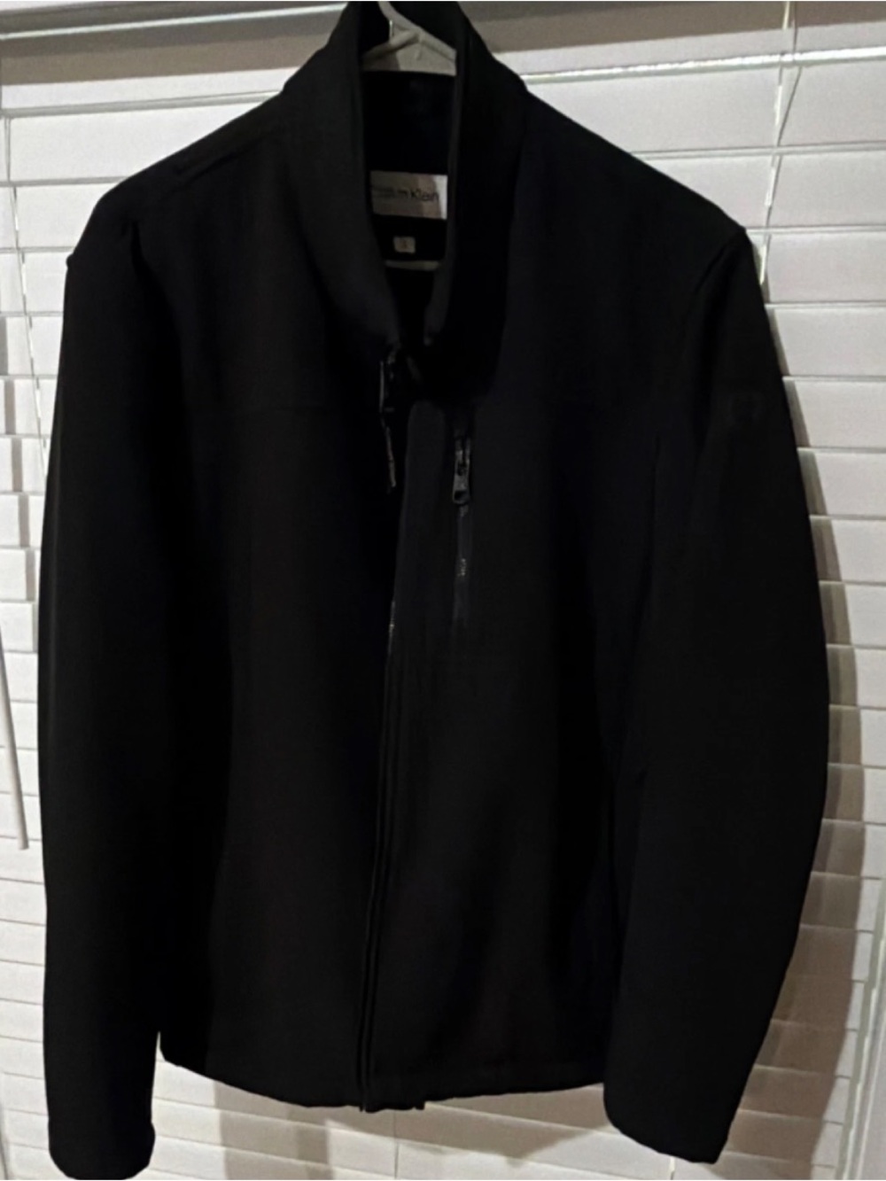 Calvin Klein Black Performance Zip-Up Jacket